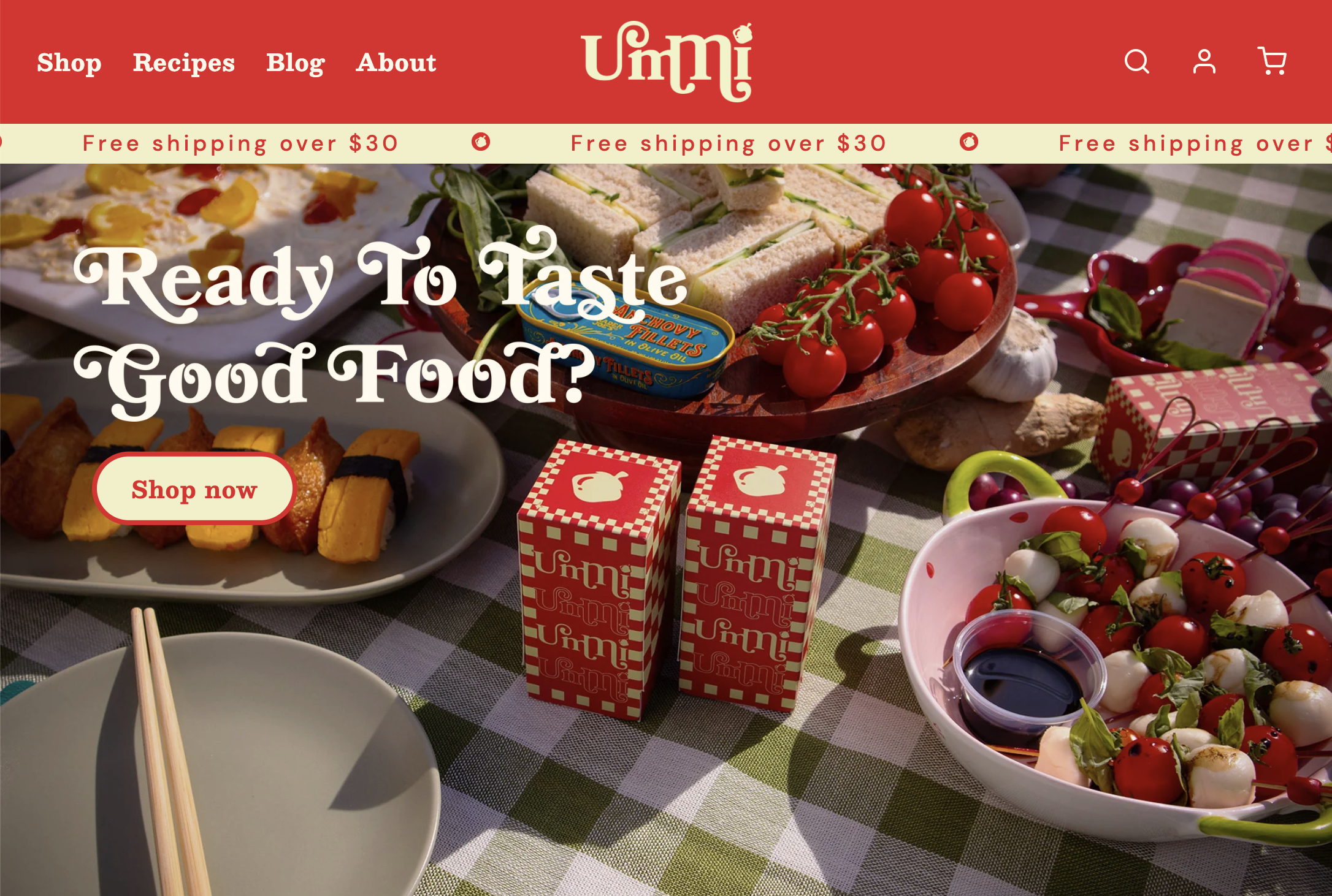 tasteummi.com website